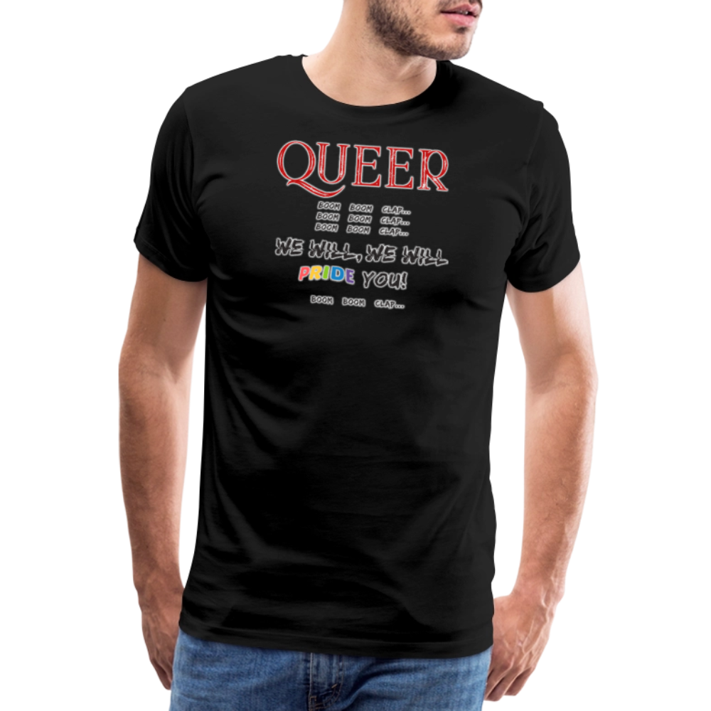 Pride T-Shirt QUEER | Germany Tour 2025 - Schwarz