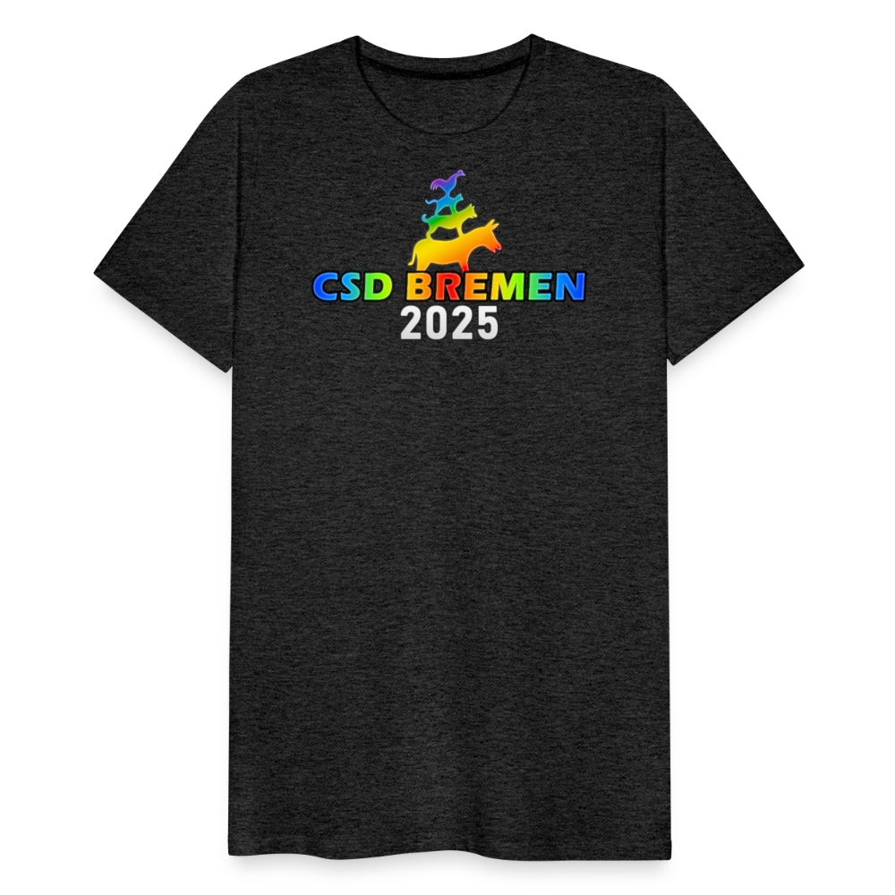 CSD Bremen 2025 Pride Premium T-Shirt - Anthrazit