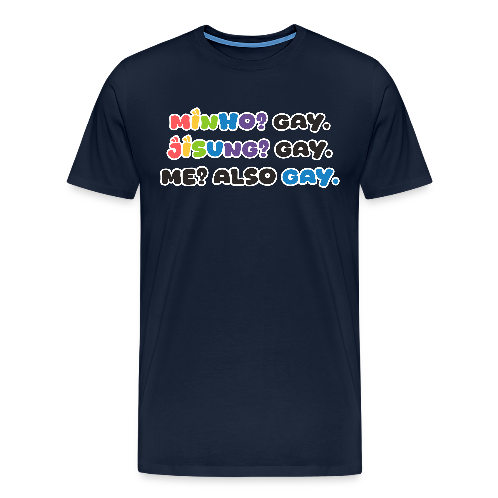 Minsung - Minho & Jisung -  Pride T-Shirt - Navy
