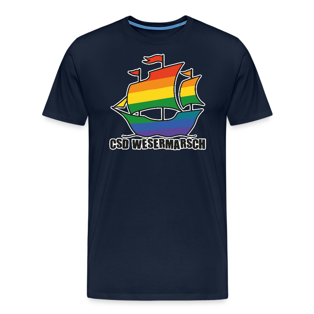 CSD Wesermarsch Premium T-Shirt - Navy