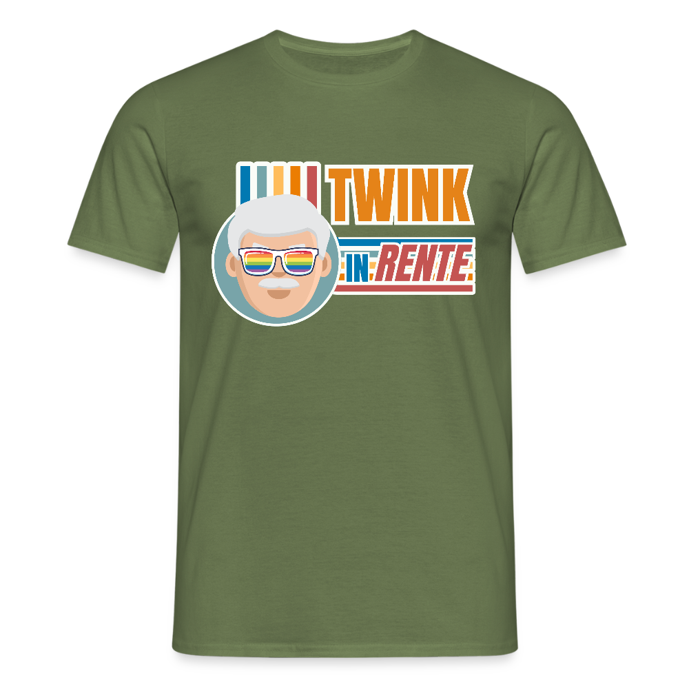 Twink in Rente! | Pride T-Shirt - Militärgrün