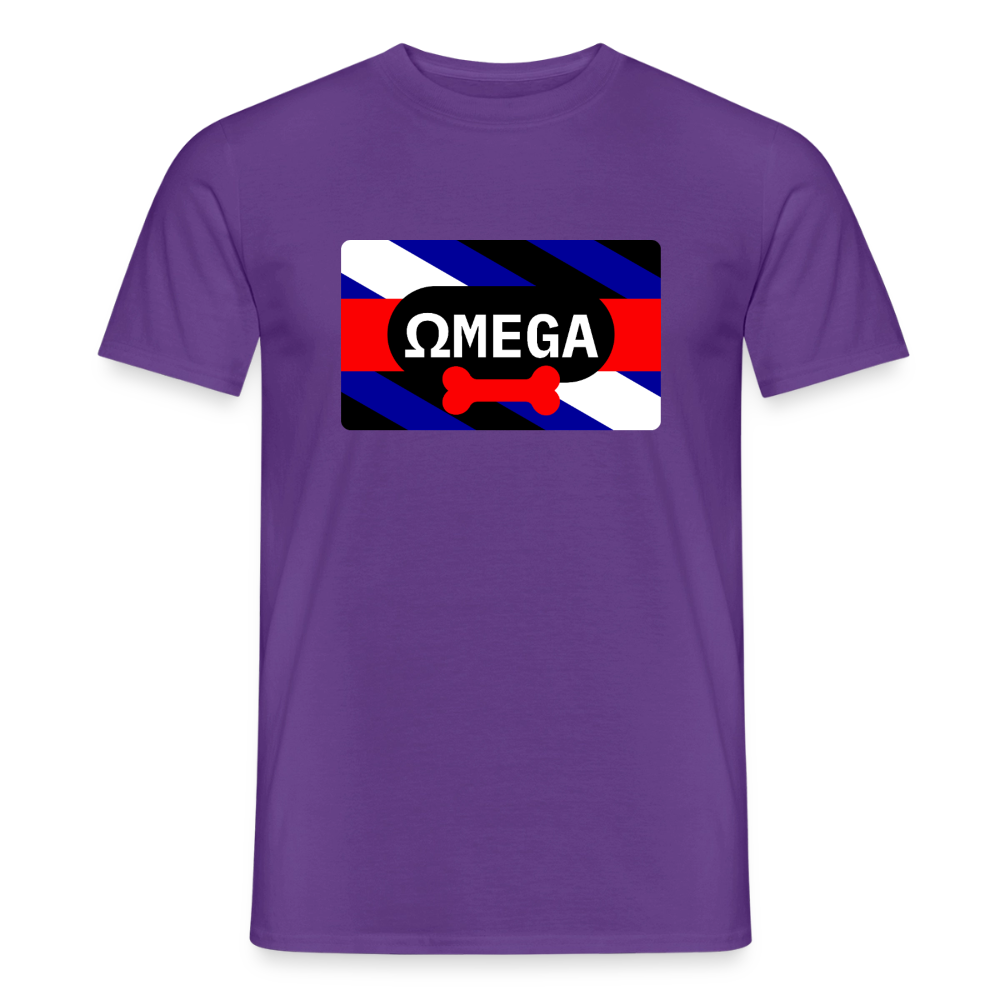 OMEGA Puppy Flag | Puppy Kink Pride T-Shirt - Lila