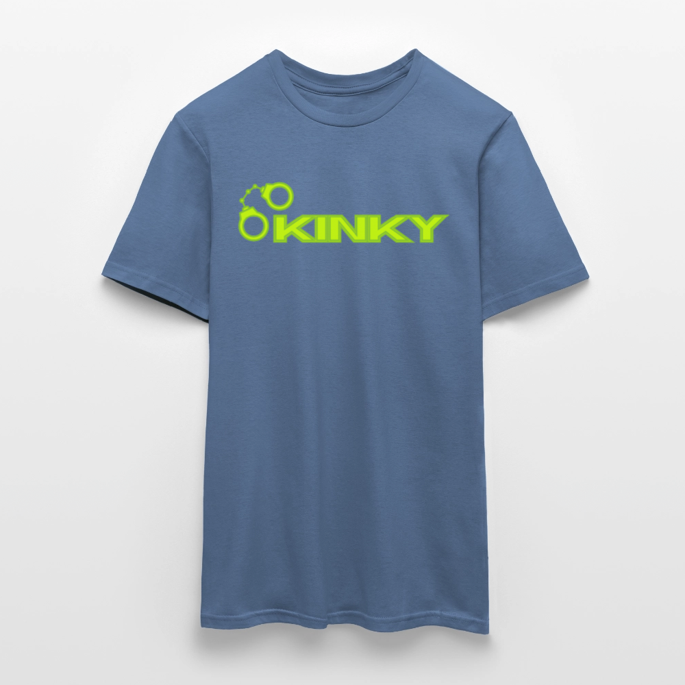 KINKY | Kink Fetish Pride T-Shirt - Taubenblau 