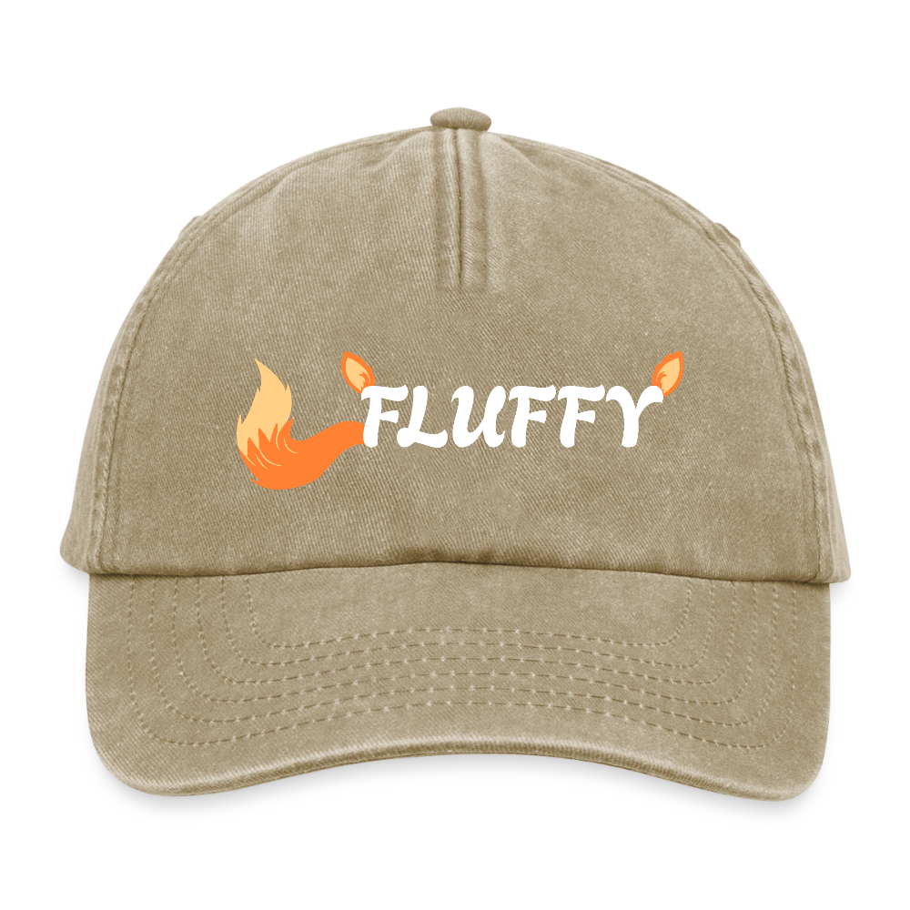 FLUFFY | Furry Pride Vintage Cap - Vintage Beige