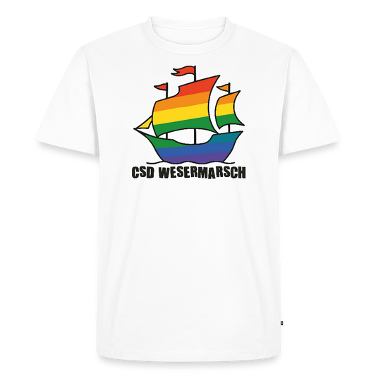 CSD Wesermarsch Premium T-Shirt - Weiß