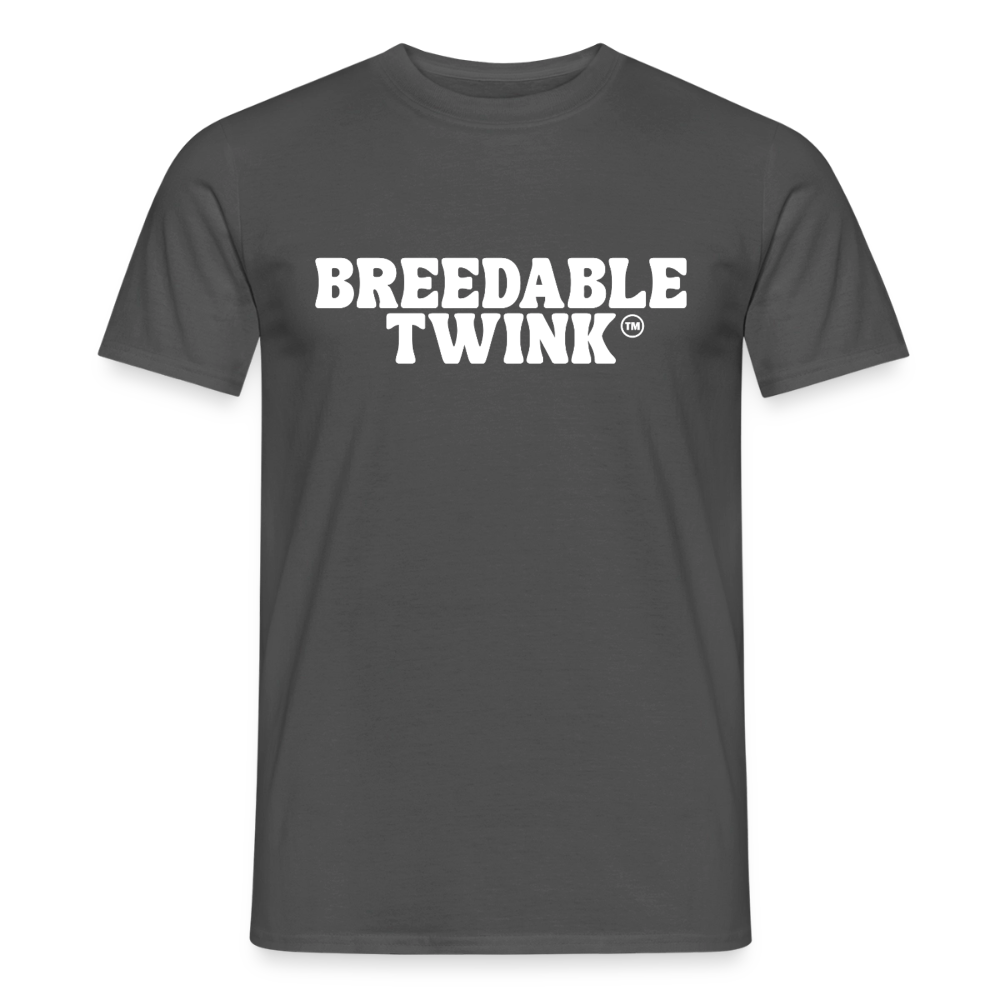 Breedable Twink™ | Kink Fetish Pride T-Shirt - Anthrazit