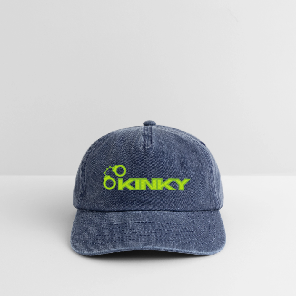 KINKY | Kink Fetish Pride Vintage Cap - Vintage Denim