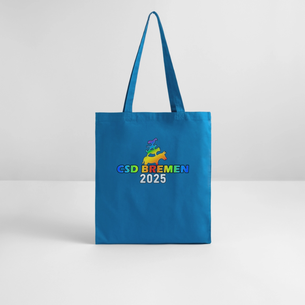 CSD BREMEN 2025 | Pride Bio-Stoffbeutel [SIMPLE] - Königsblau