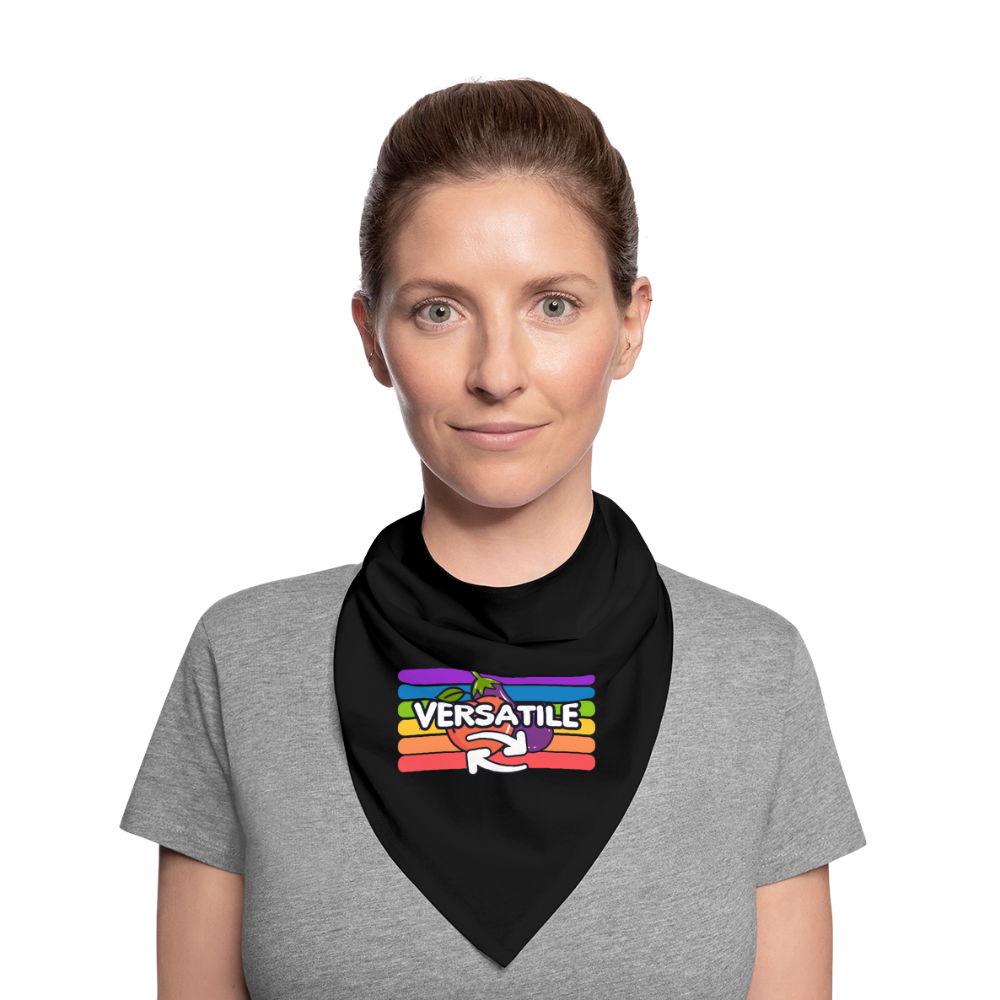 Versatile Gay | Pride Bandana - Schwarz