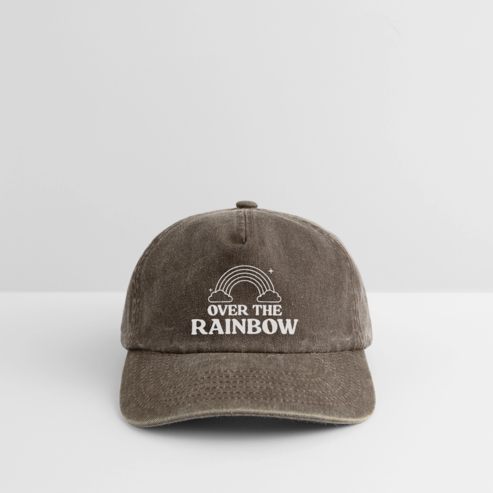 Over the Rainbow | Pride Vintage Cap - Vintage Braun