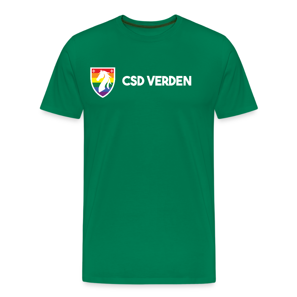 CSD Verden Premium Pride T-Shirt Doppelseitig - Kelly Green