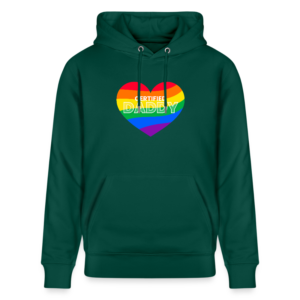 CERTIFIED DADDY | Kink Fetish Pride Bio-Hoodie Unisex - Forest