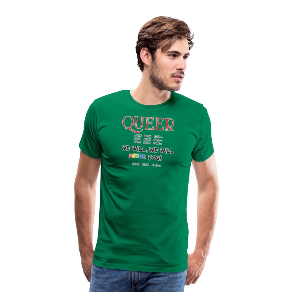 Pride T-Shirt QUEER | Germany Tour 2025 - Kelly Green