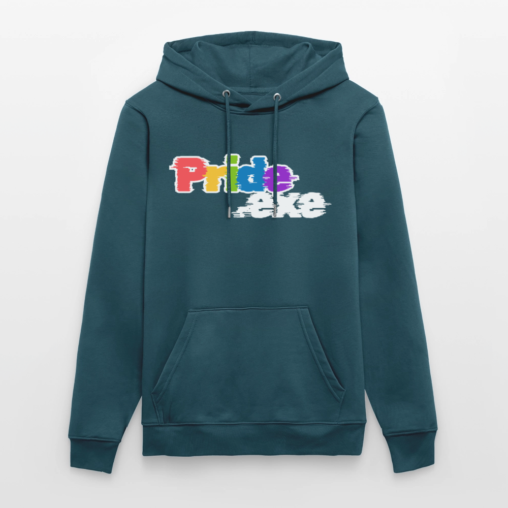 Pride.exe | Pride Bio-Hoodie Unisex - Dunkles Petrol
