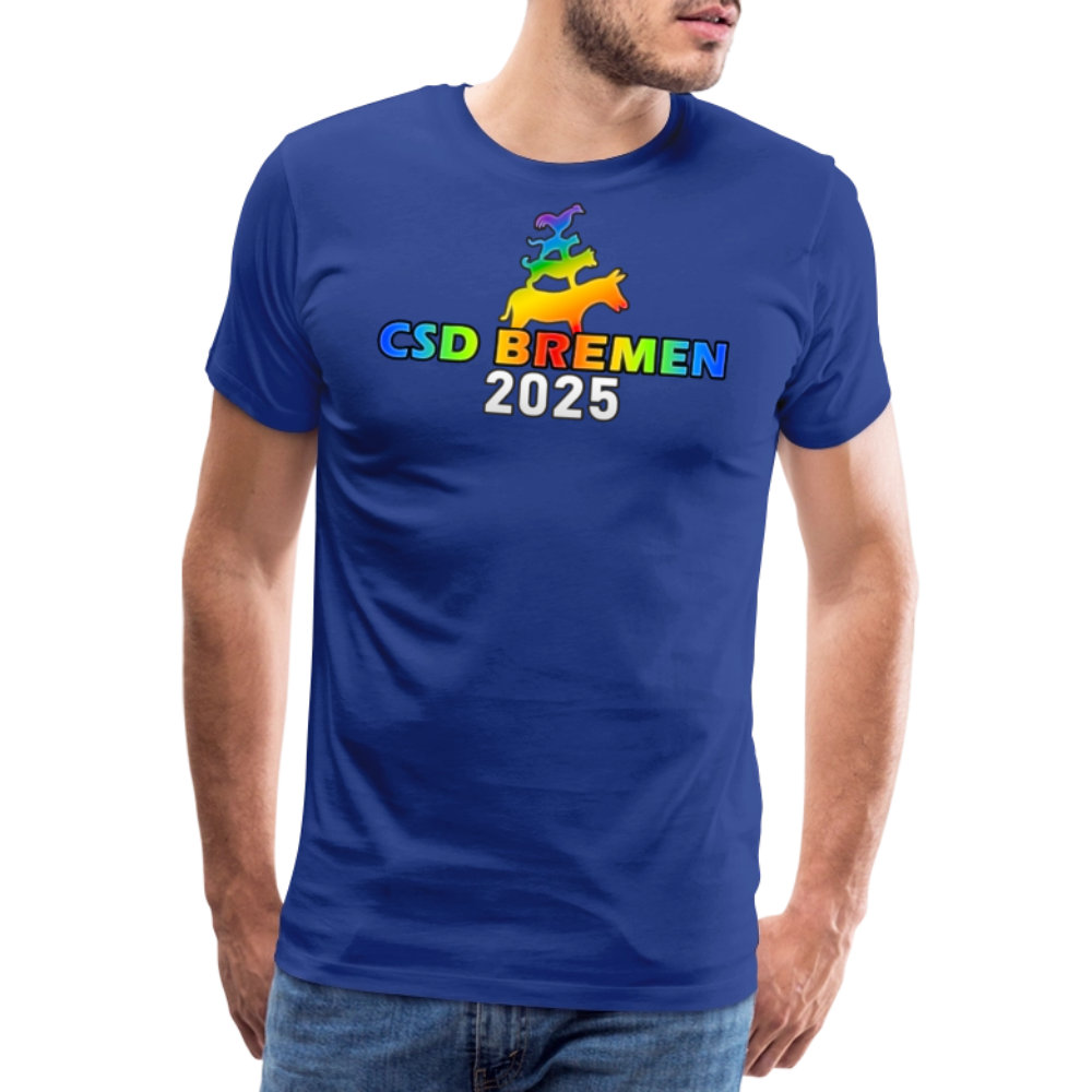 CSD Bremen 2025 Pride Premium T-Shirt - Königsblau