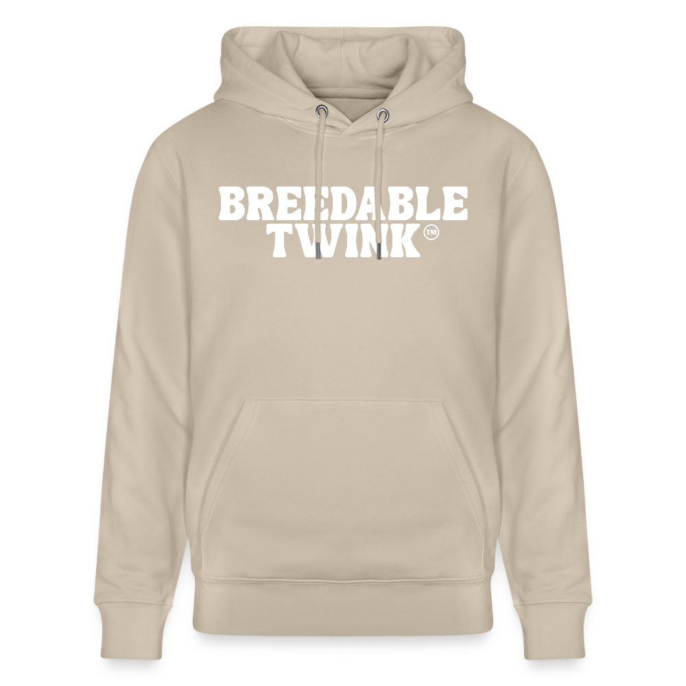 Breedable Twink™ | Kink Fetish Pride Bio-Hoodie Unisex - Beige