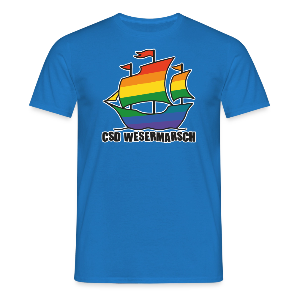 CSD Wesermarsch  T-Shirt - Royalblau