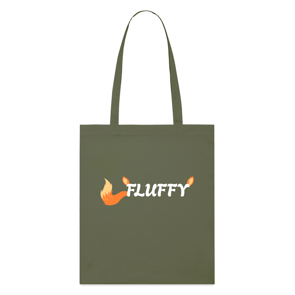FLUFFY | Furry Pride Bio-Stoffbeutel - Khaki