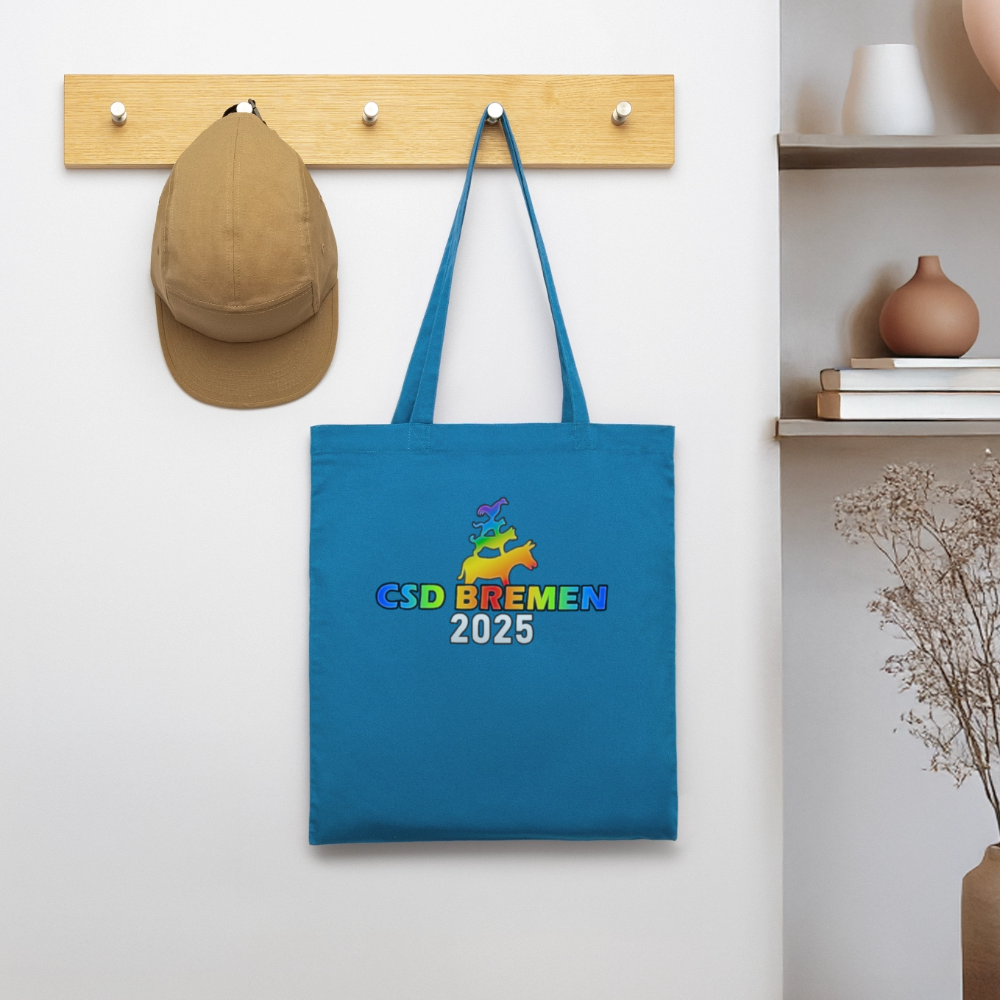 CSD BREMEN 2025 | Pride Bio-Stoffbeutel [SIMPLE] - Königsblau