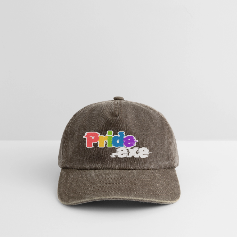 Pride.exe | Pride Vintage Cap - Vintage Braun