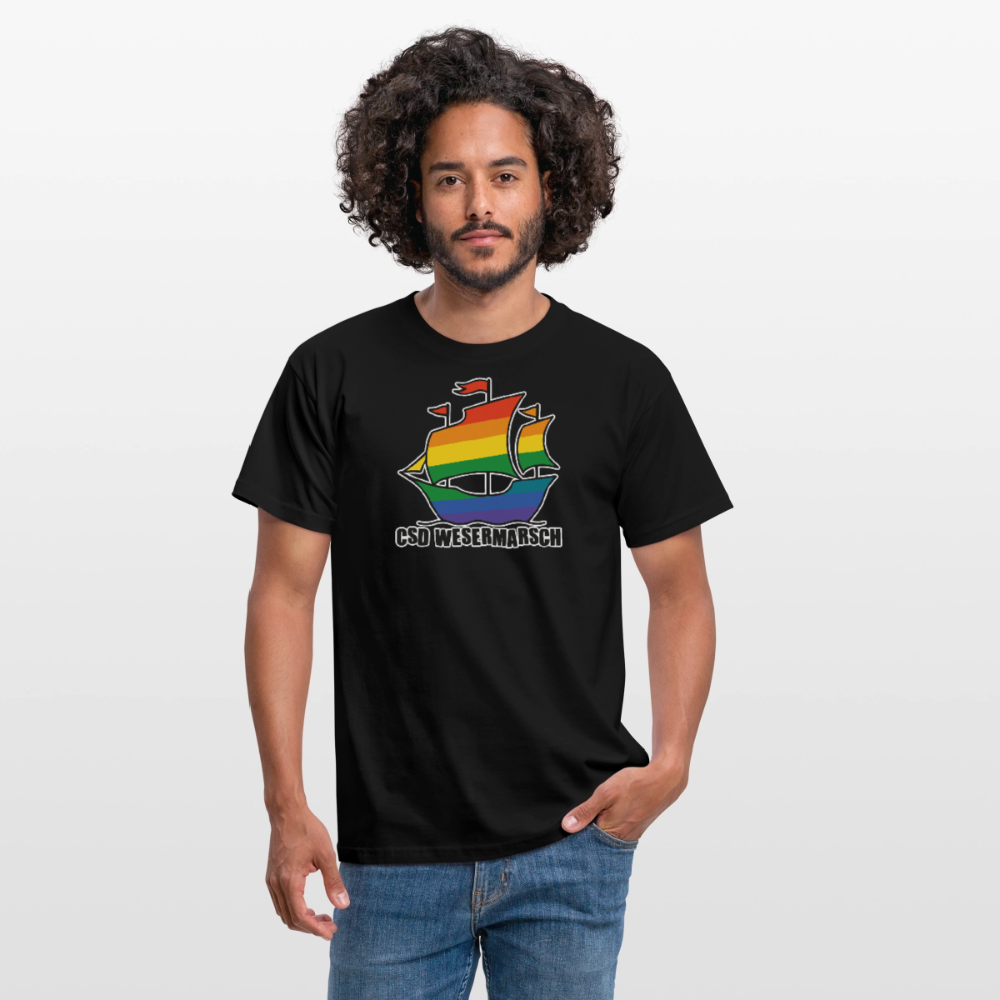CSD Wesermarsch  T-Shirt - Schwarz