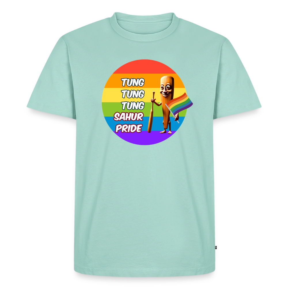 Tung Tung Tung Sahur Pride Premium T-Shirt - Mint 