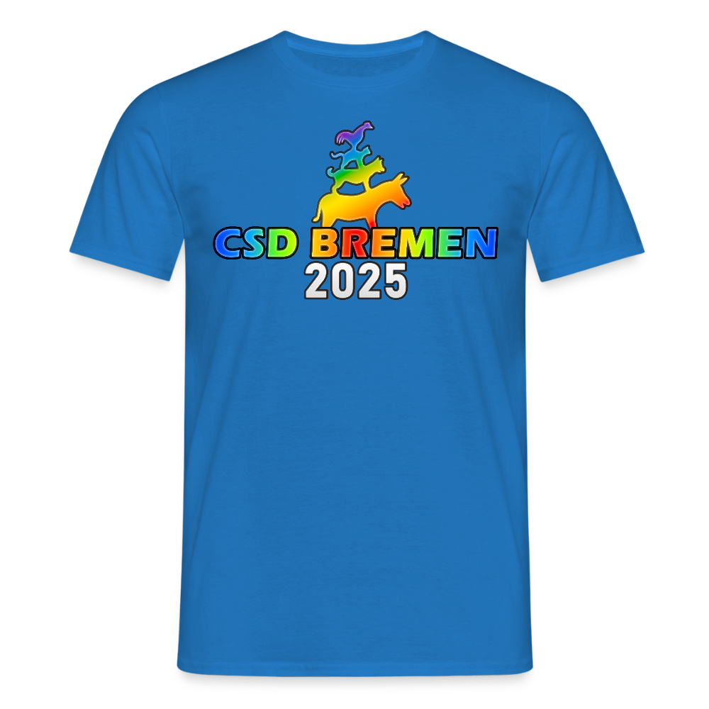 CSD Bremen 2025 Pride Premium T-Shirt - Royalblau
