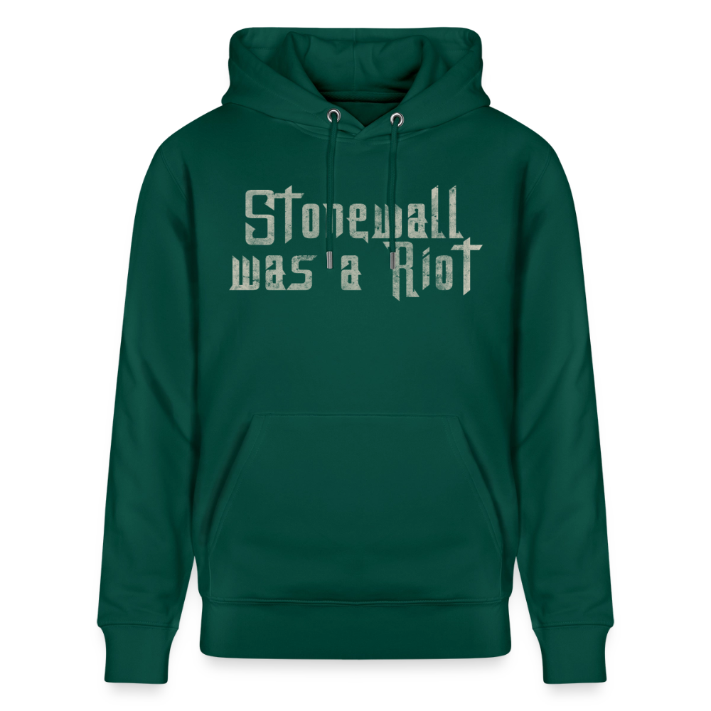 Stonewall was a Riot | Pride Bio-Hoodie Unisex - Forest