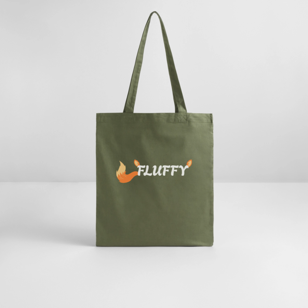FLUFFY | Furry Pride Bio-Stoffbeutel - Khaki