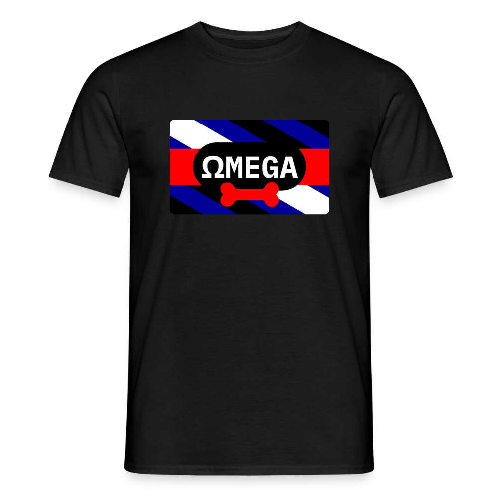 OMEGA Puppy Flag | Puppy Kink Pride T-Shirt - Schwarz