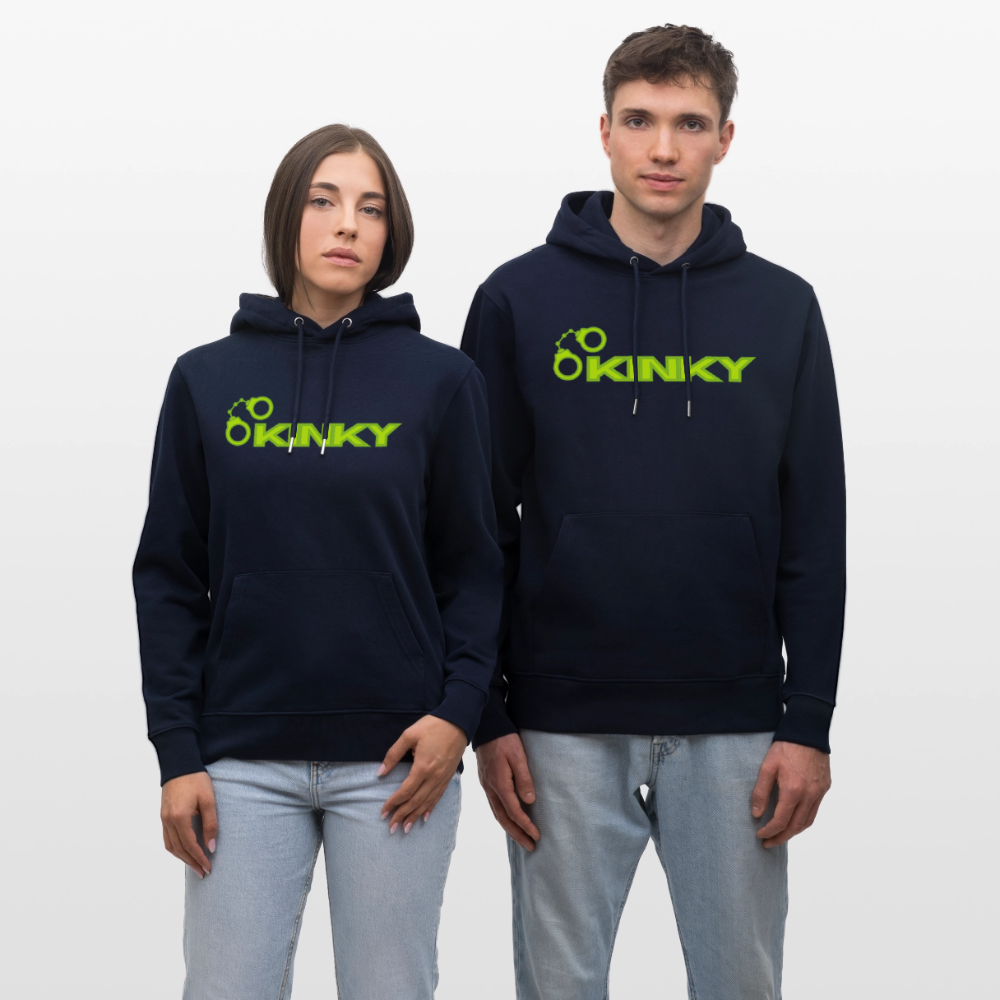 KINKY | Kink Fetish Pride Bio-Hoodie Unisex - Navy