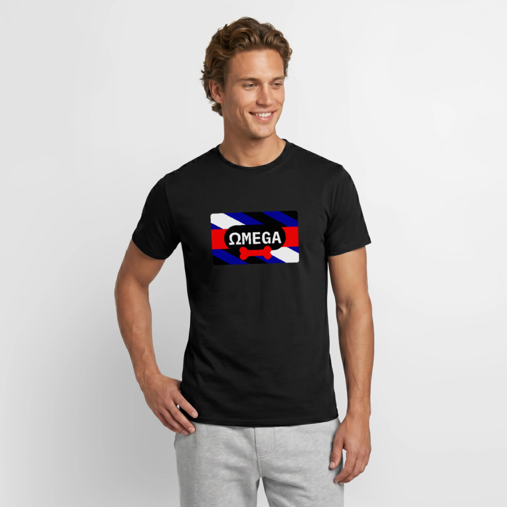 OMEGA Puppy Flag | Puppy Kink Pride T-Shirt - Schwarz