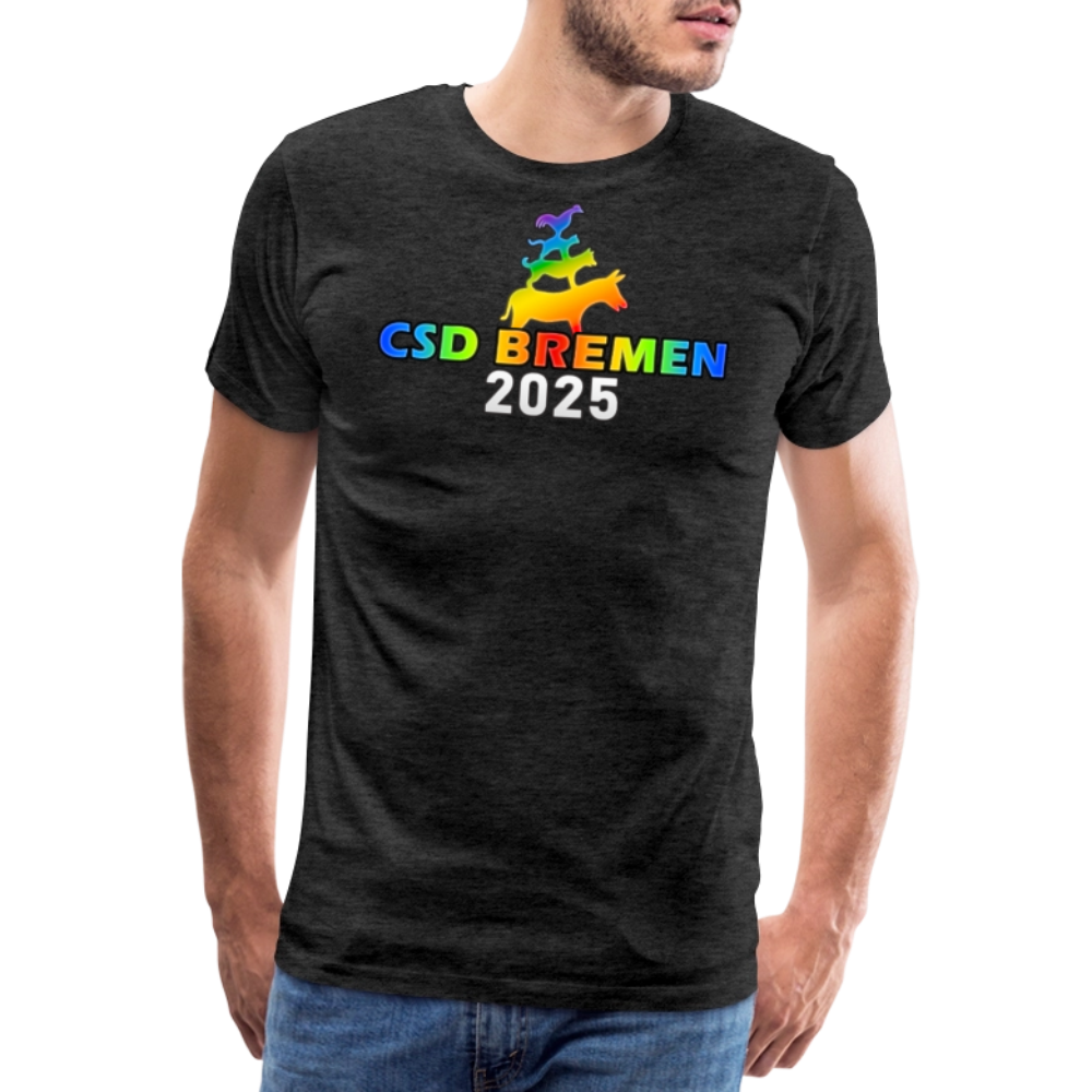 CSD Bremen 2025 Pride Premium T-Shirt - Anthrazit