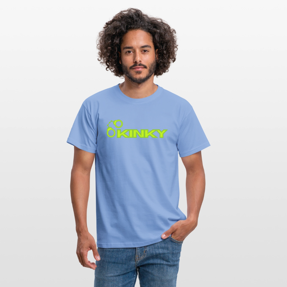KINKY | Kink Fetish Pride T-Shirt - carolina blue
