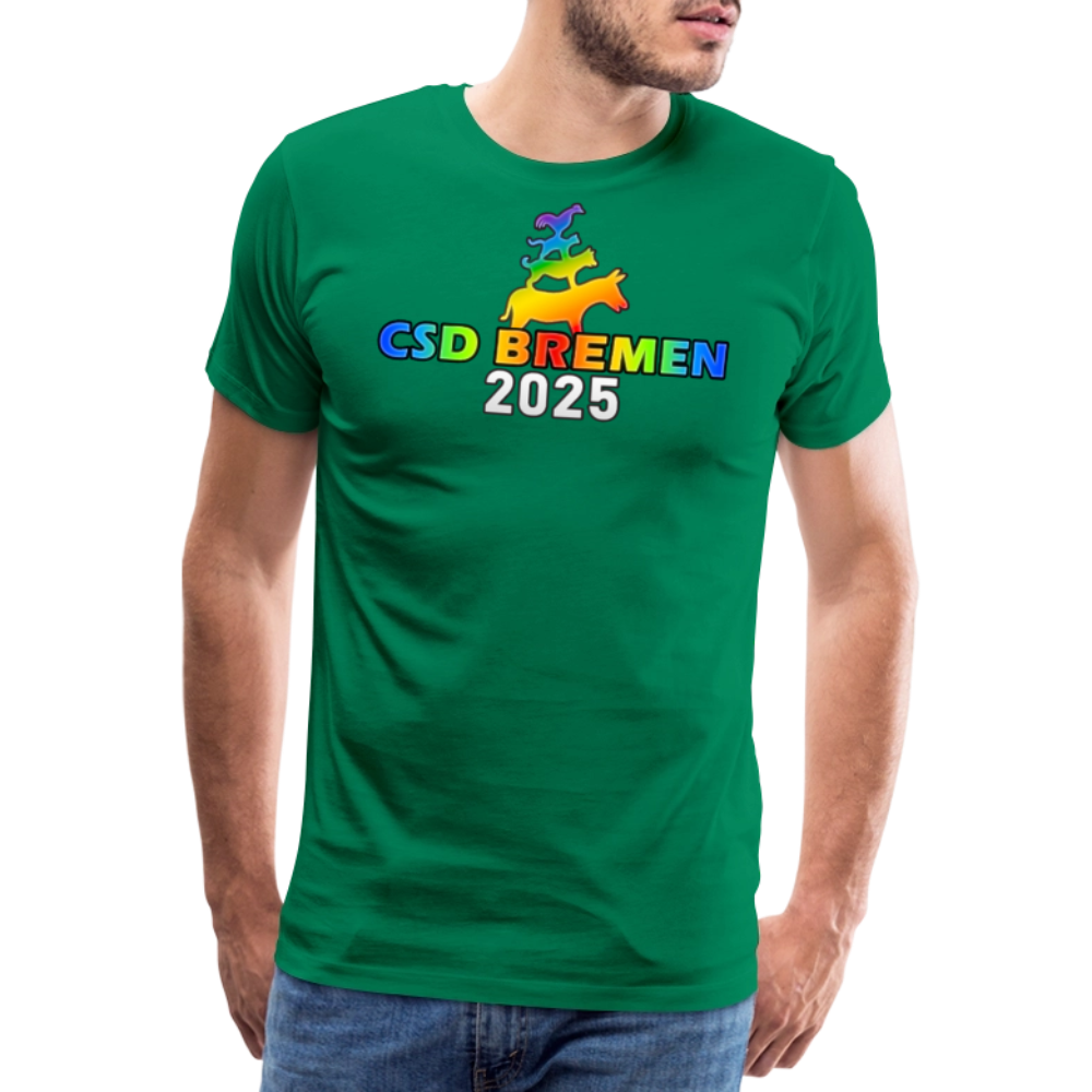 CSD Bremen 2025 Pride Premium T-Shirt - Kelly Green