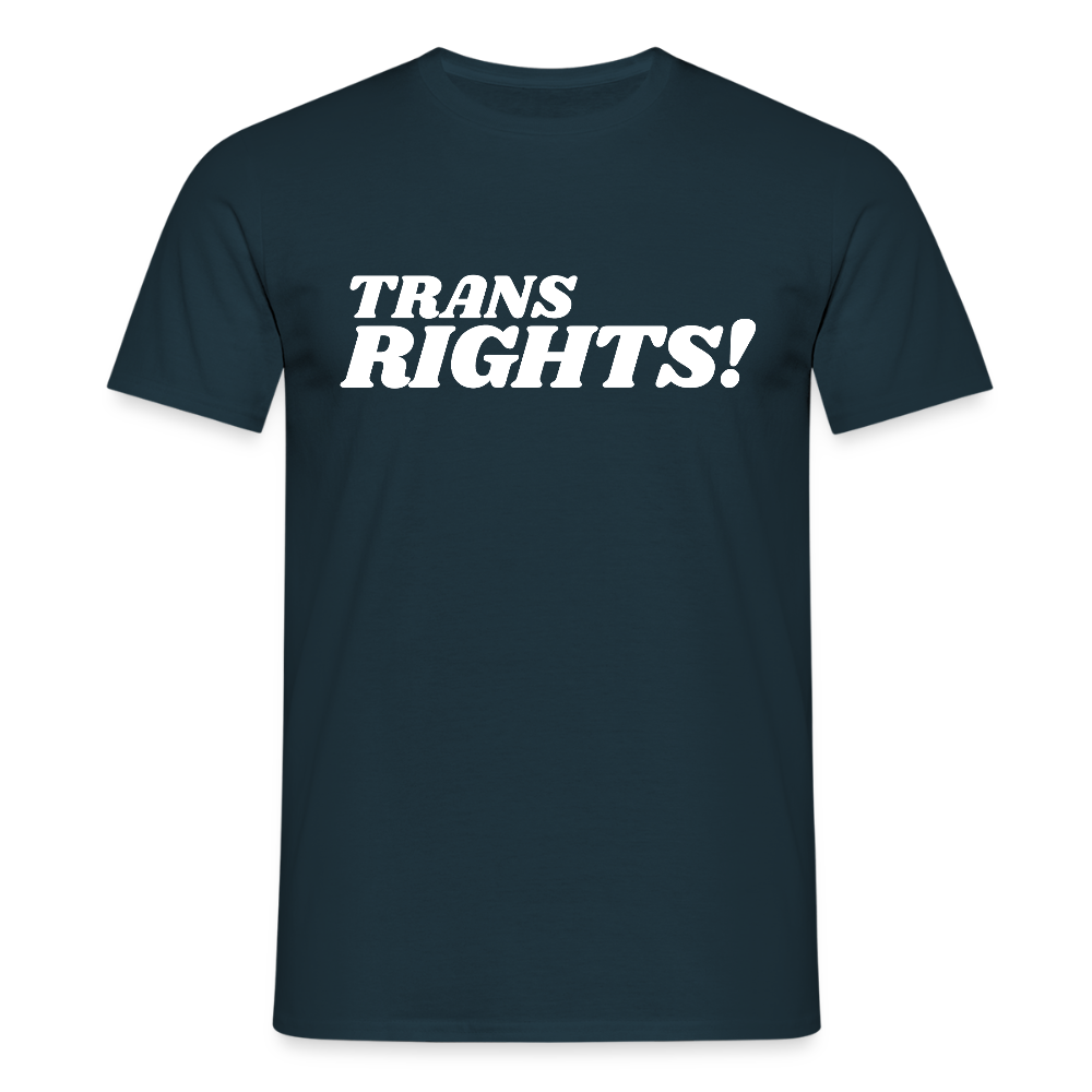 Trans Right! | Pride T-Shirt - Navy