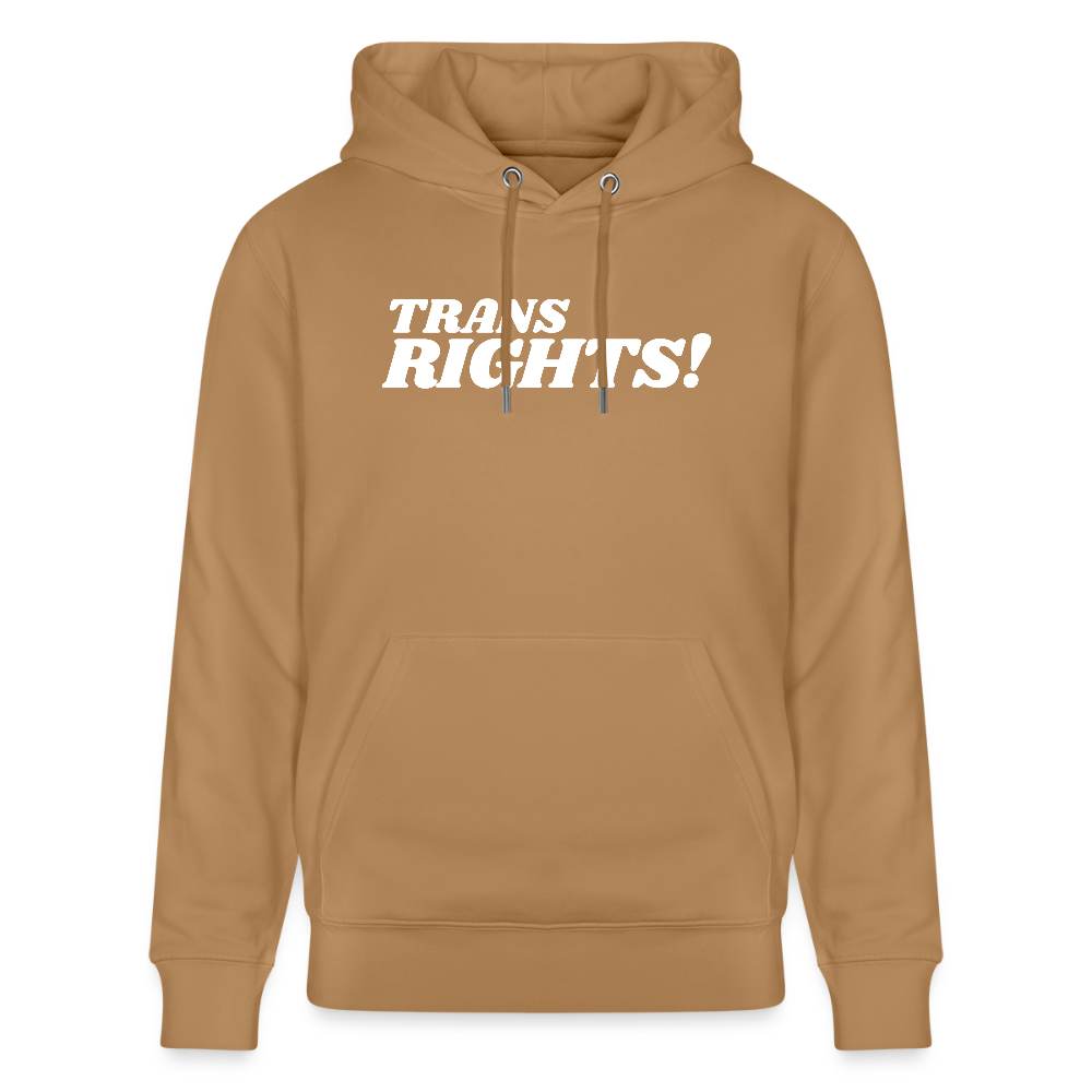 Trans Rights! | Pride Bio-Hoodie Unisex - Karamell 