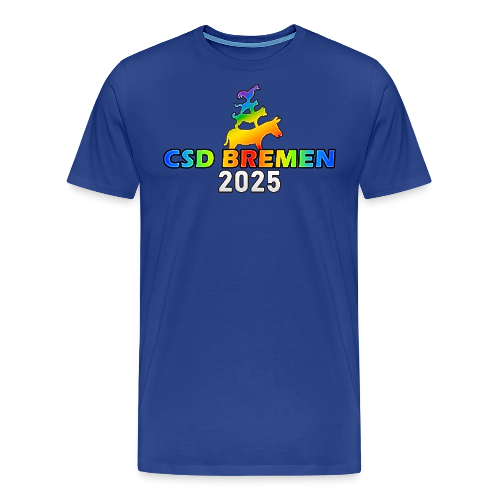 CSD Bremen 2025 Pride Premium T-Shirt - Königsblau