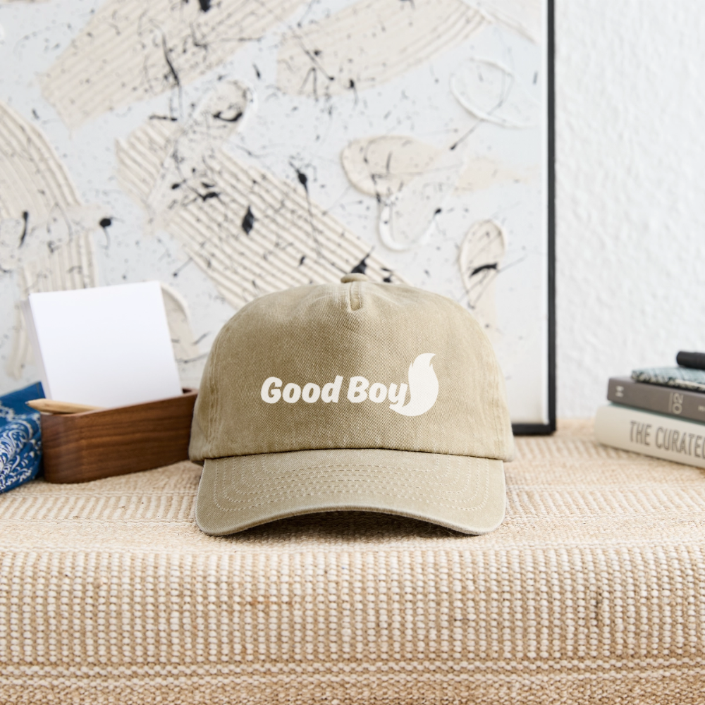Good Boy | Furry / Puppy Pride Vintage Cap - Vintage Beige