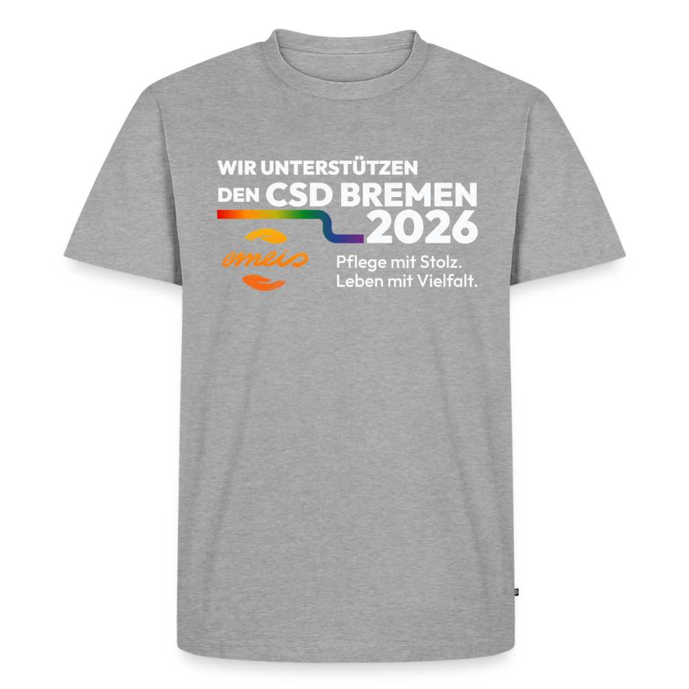 CSD Bremen 2026 Supporter EMAIS Design - Grau meliert