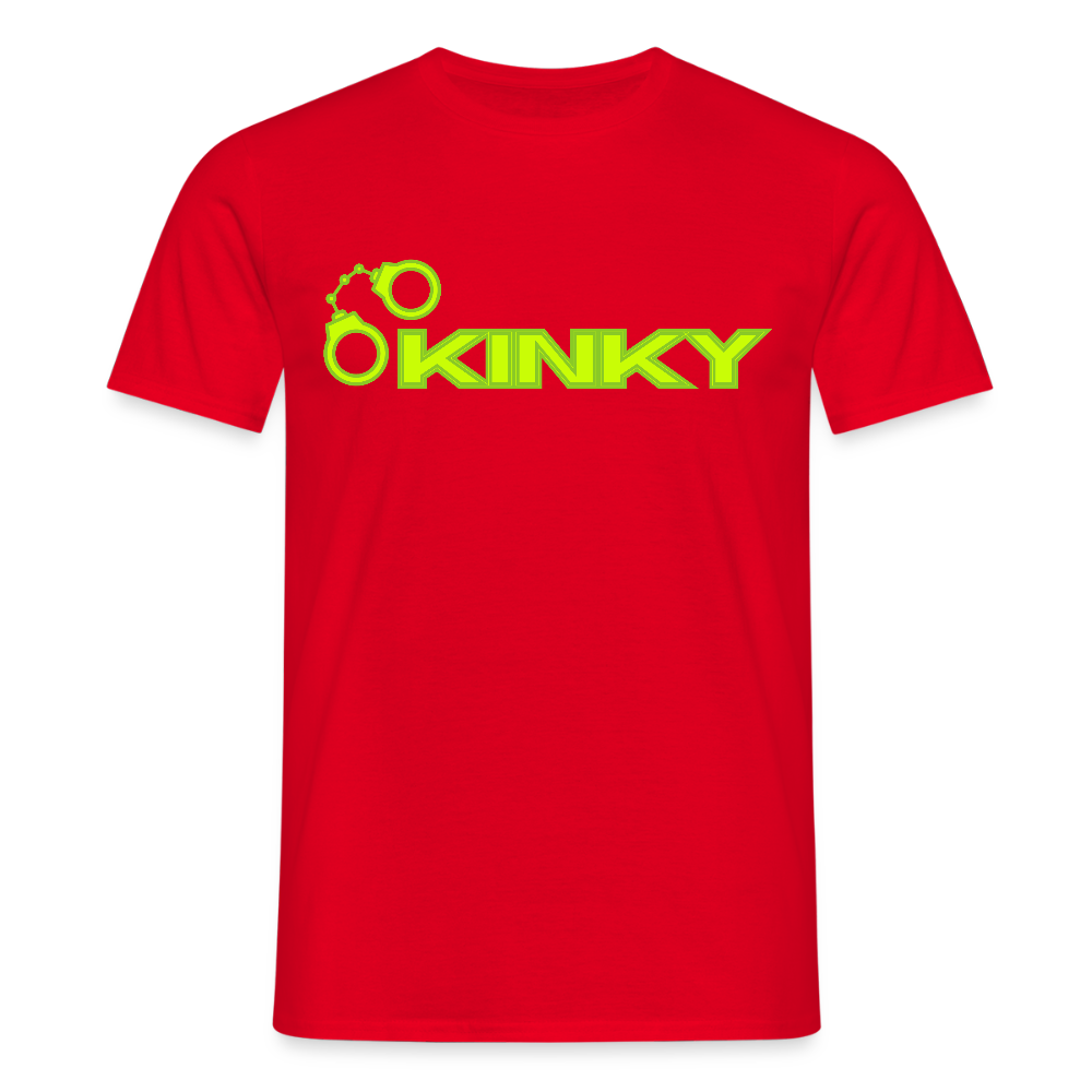 KINKY | Kink Fetish Pride T-Shirt - Rot