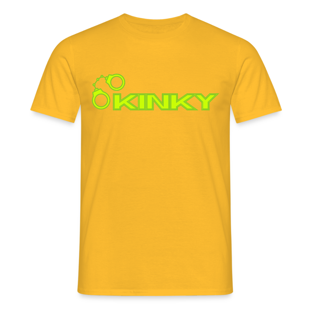 KINKY | Kink Fetish Pride T-Shirt - Gelb