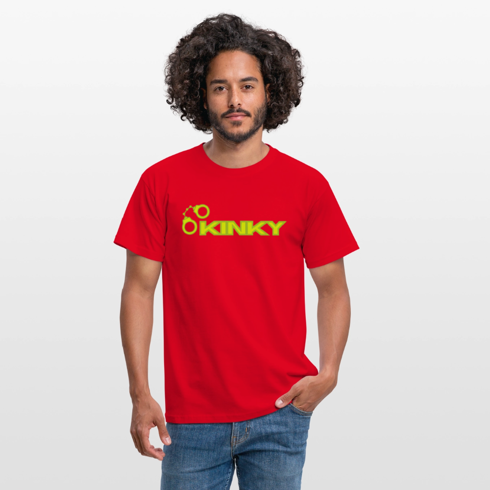KINKY | Kink Fetish Pride T-Shirt - Rot