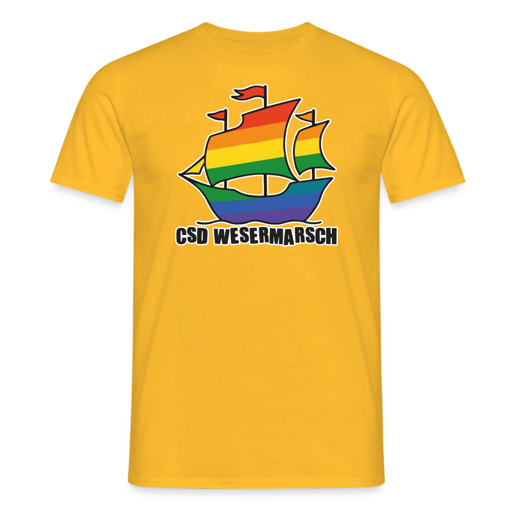 CSD Wesermarsch  T-Shirt - Gelb