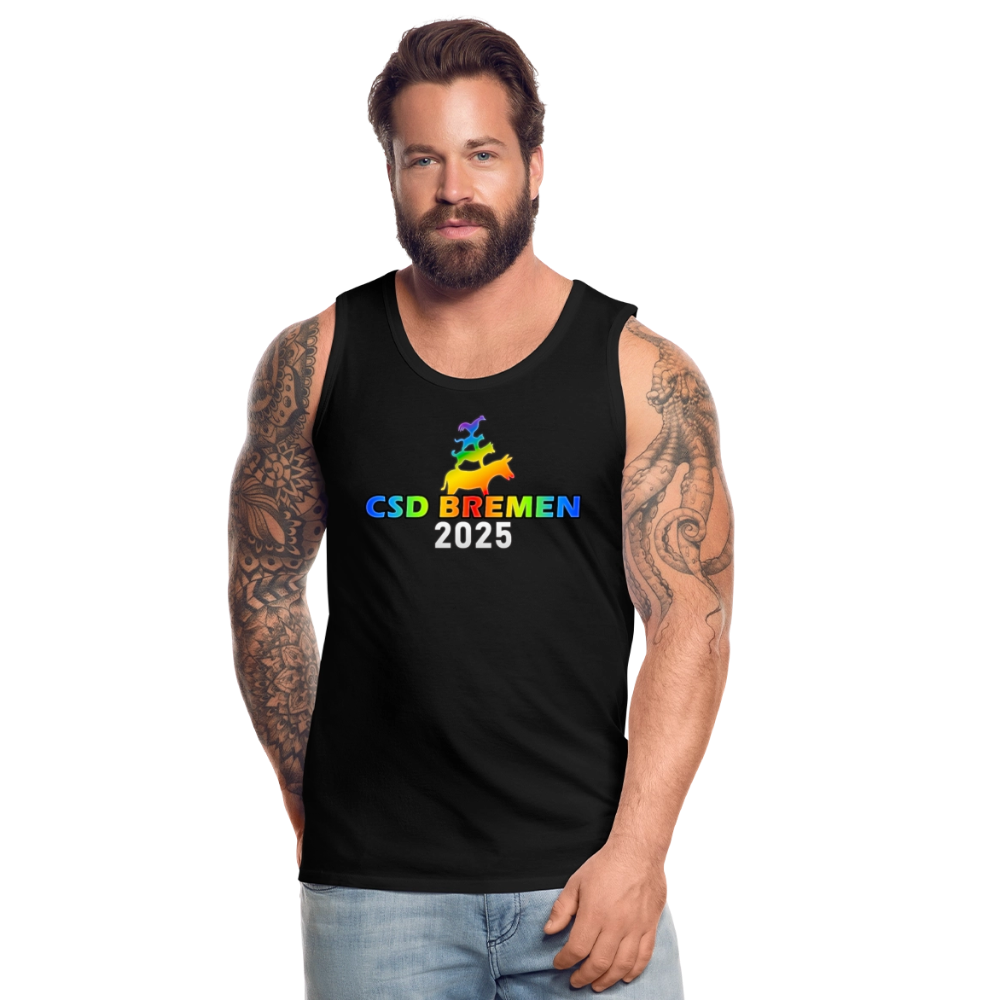 CSD BREMEN 2025 | Pride Premium Tank Top - Schwarz