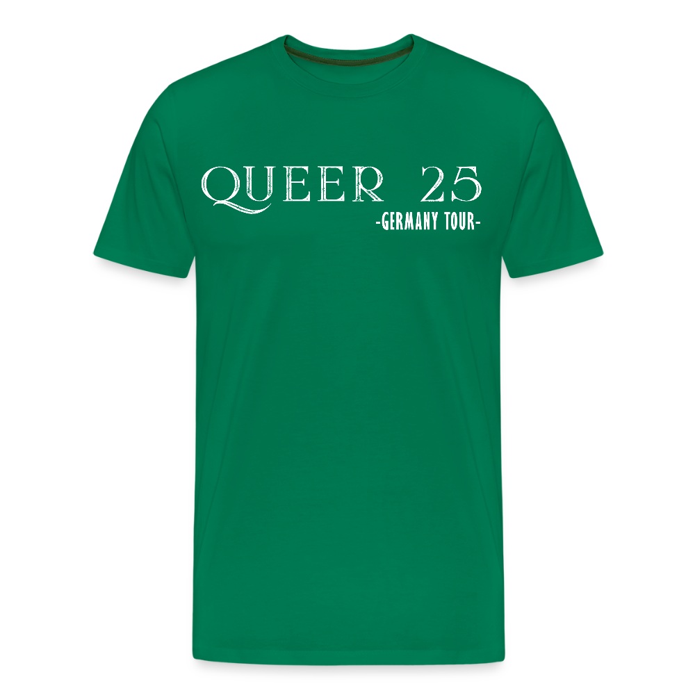 QUEER 2025 Germany CSD Tour Premium T-Shirt - Kelly Green