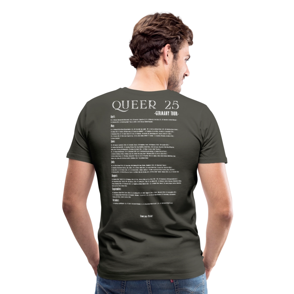 Pride T-Shirt QUEER | Germany Tour 2025 - Asphalt