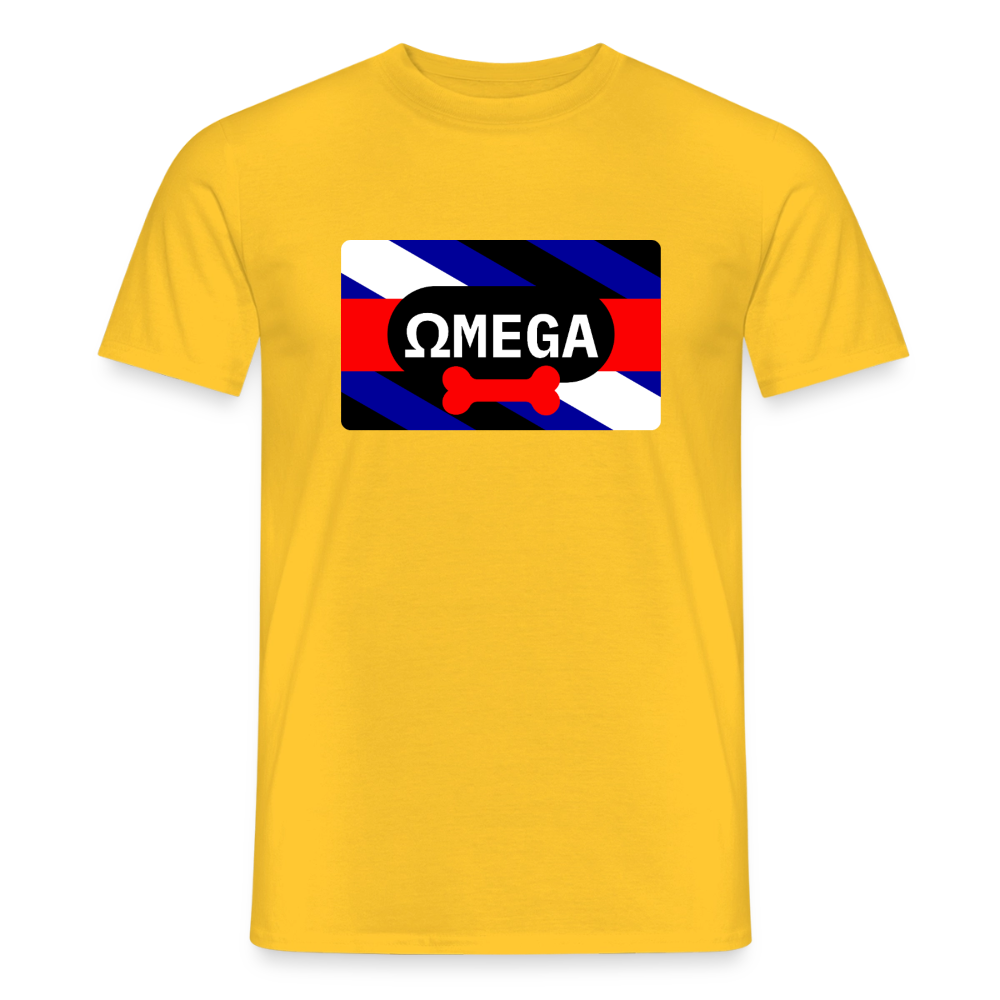 OMEGA Puppy Flag | Puppy Kink Pride T-Shirt - Gelb