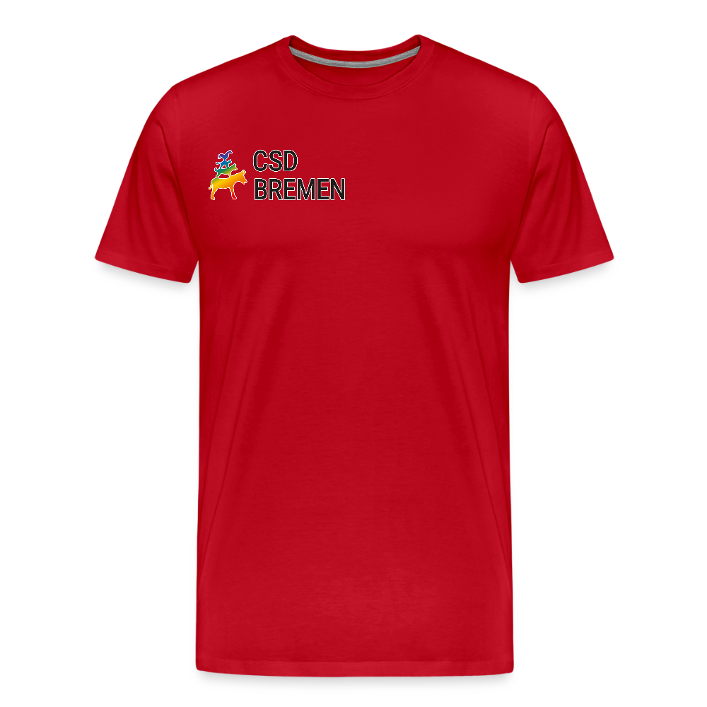CSD Bremen | Pride Premium T-Shirt - Rot