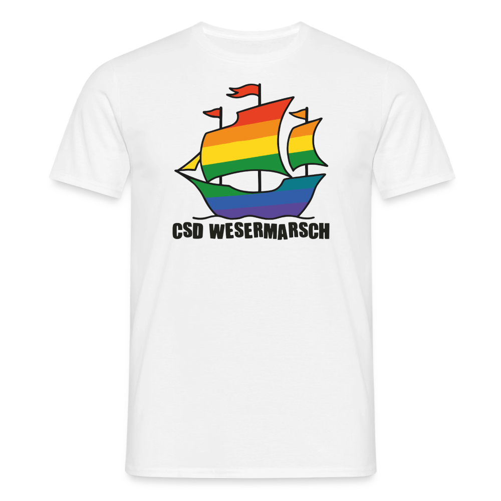 CSD Wesermarsch  T-Shirt - Weiß